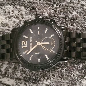 Michael Kors Baisley Black Ladies Watch